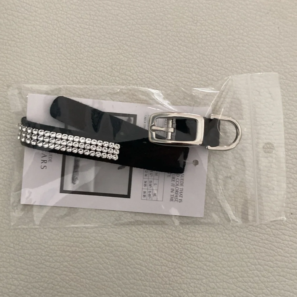 NWT Susan Lanci Dog Collar S